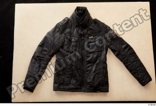  Clothes  222 black leather jacket casual 0001.jpg